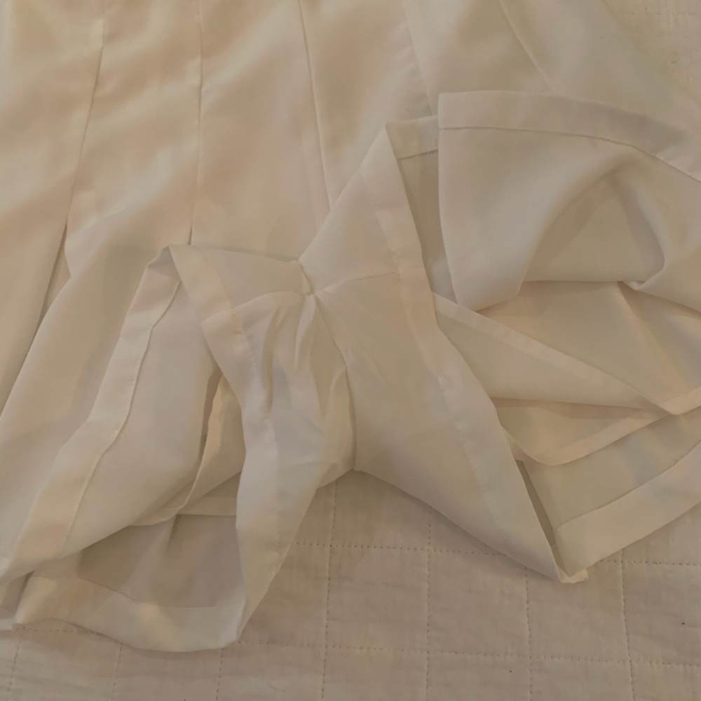 ❤️FANCO❤️FLIRTY WHITE SKATER SKORT💕EXCELLENT CONDITION! - Picture 5 of 6